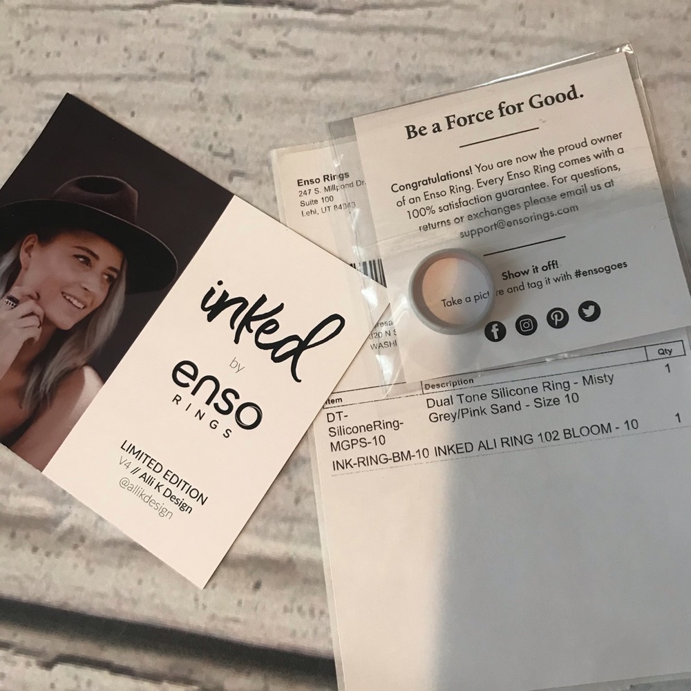 NWT Enso ring